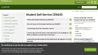 
                            4. Student Self-Service (STADS) - AU Studerende