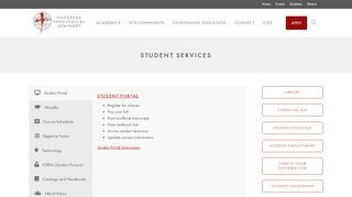 
                            13. Student Services | Nazarene Theological Seminary