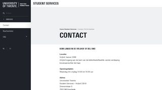 
                            5. Student Services - Universiteit Twente