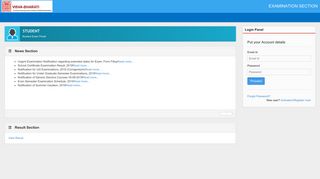 
                            5. STUDENT Student Exam Portal - Visva Bharati University