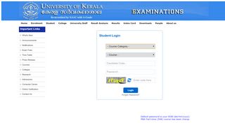 
                            9. Student - University of Kerala