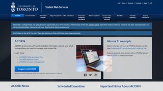 
                            11. Student Web Services | University of Toronto