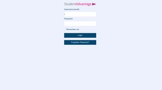 
                            6. StudentAdvantage - Login