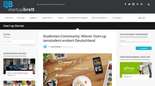 
                            6. Studenten-Community iamstudent erobert Deutschland - StartupBrett