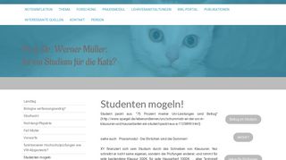 
                            8. Studenten mogeln! - Prof. Dr. Werner Mueller