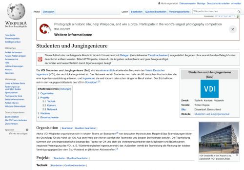 
                            10. Studenten und Jungingenieure – Wikipedia