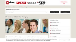 
                            8. Studentenbescheinigung übermitteln im stern Serviceportal ...