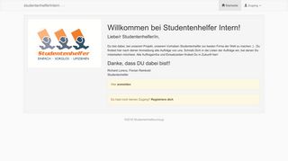 
                            1. studentenhelferIntern