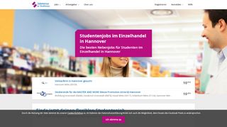 
                            6. Studentenjobs im Einzelhandel in Hannover | Jobmensa