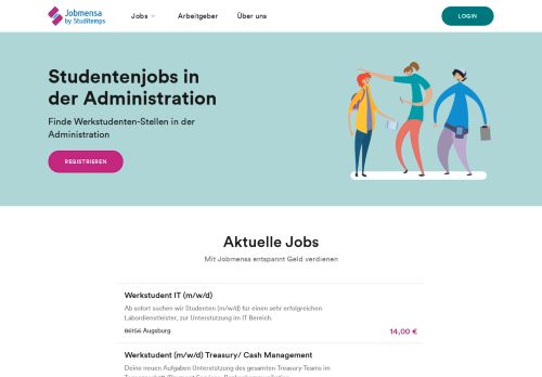 
                            3. Studentenjobs in der Administration | Jobmensa