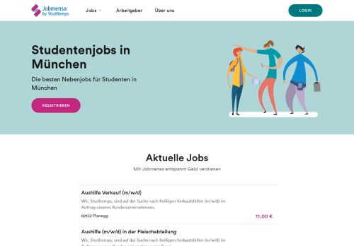 
                            1. Studentenjobs in München | Jobmensa