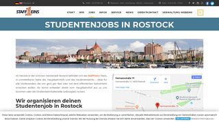 
                            6. Studentenjobs in Rostock bei Staff Eins | StaffEins