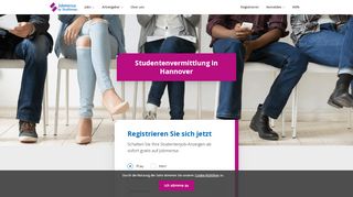 
                            5. Studentenvermittlung in Hannover | Jobmensa