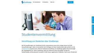 
                            13. Studentenvermittlung - Studitemps