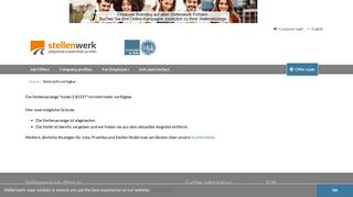 
                            12. Studentische Hilfskraft im Bereich Consulting | Stellenwerk Köln