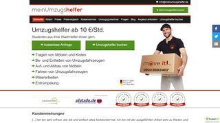 
                            11. Studentische Umzugshelfer aus Ihrer Stadt ab 10€/Std.