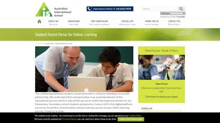 
                            12. Student/Parent Portal Online | AIS Singapore