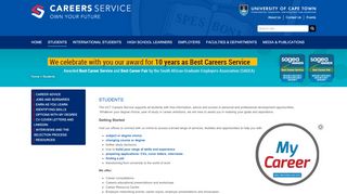 
                            5. Students - Careers Service - UCT