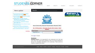 
                            10. Students Corner | Exam Results | 10th Results | 12th Results ...