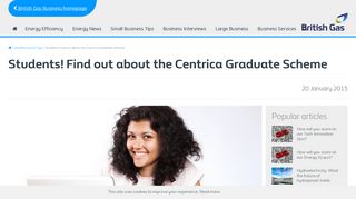 
                            3. Students! Find out about the Centrica Graduate Scheme | British Gas ...