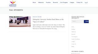 
                            4. Students – Heliopolis University