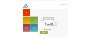 
                            7. Student's Login Page