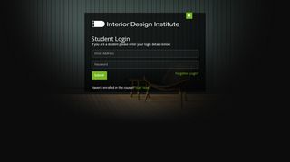
                            1. Student's Login | The Interior Design Institute - Ireland
