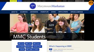 
                            10. Students: Marymount Manhattan College