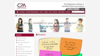 
                            2. Students - MICPA