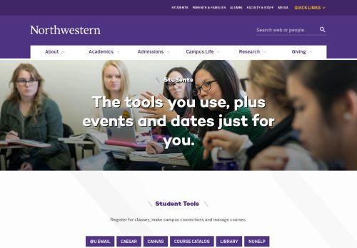 
                            7. Students : Northwestern University