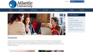 
                            6. Students Portal | Atlantic University