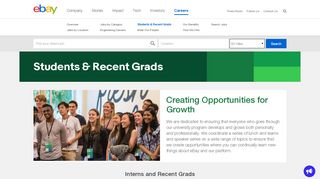 
                            13. Students & Recent Graduates - eBay Inc. Careers