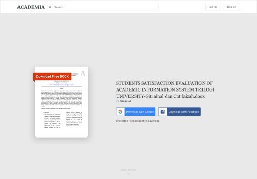 
                            11. STUDENTS SATISFACTION EVALUATION OF ACADEMIC ...