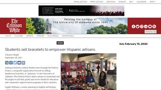 
                            13. Students sell bracelets to empower Hispanic artisans – The Crimson ...