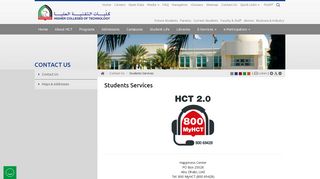 
                            6. Students Services - Higher Colleges of Technology