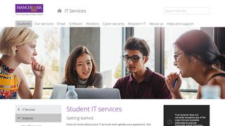 
                            2. Students (The University of Manchester) - IT Services