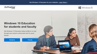 
                            6. Students upgrade to Windows 10 Education at no cost | OnTheHub