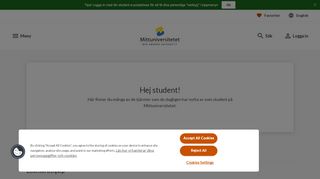 
                            2. Studentsidor - Mittuniversitetet