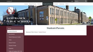 
                            12. Students\Parents - Hamtramck Public Schools
