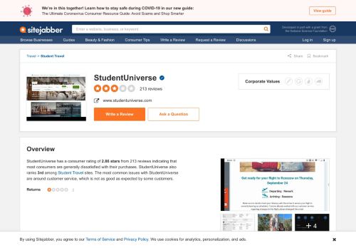 
                            13. StudentUniverse Reviews - 124 Reviews of ...