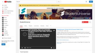 
                            7. StudentUniverse - YouTube