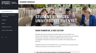 
                            4. Studentzaken / Student Services | Universiteit Twente