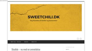 
                            5. Studido - nu med en anmeldelse - SWEET CHILI