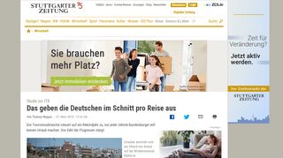 
                            6. Studie zur ITB: Das geben die Deutschen im Schnitt pro Reise aus ...