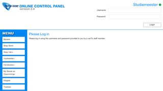 
                            9. Studiemeester | Control Panel