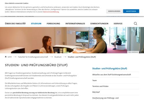 
                            8. Studien- und Prüfungsbüro (StuP) : Studium : Universität Hamburg