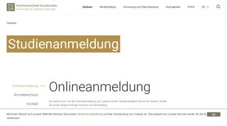 
                            5. Studienanmeldung - HTW Chur