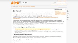 
                            5. Studienbüro - AStA-Wiki kit