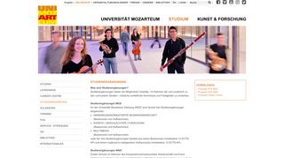 
                            5. Studienergänzungen - Universität Mozarteum