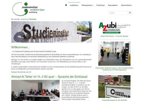 
                            4. Studieninstitut Westfalen Lippe :: Ausbildung